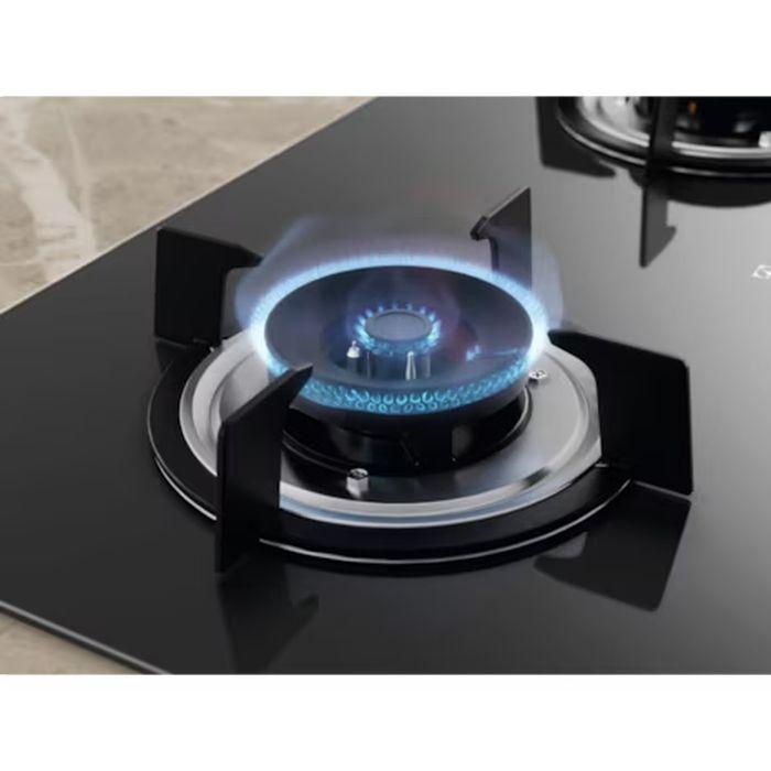 Electrolux EHG7224BF 78cm 300 Series Built-In Gas Hob With 2 Cooking Zones