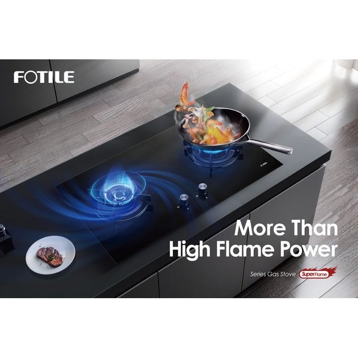Fotile GHG88215 Gas Hob 2 Burner 80CM | TBM Online