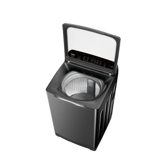 Haier HWM110 - B1678ES8 Top Load Washer 11kg DD Inverter Motor With Glass Lid, Metal Body, Rear Control Panel | TBM Online