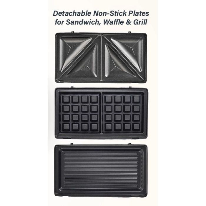 Hanabishi HA5563 Zen 3 in 1 Sandwich Maker | TBM Online