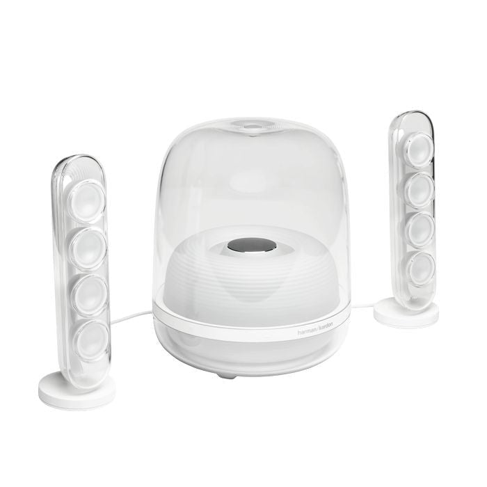 Harman Kardon HK SOUNSTICK 4 WHITE Wireless Bluetooth Speaker 140W White | TBM Online