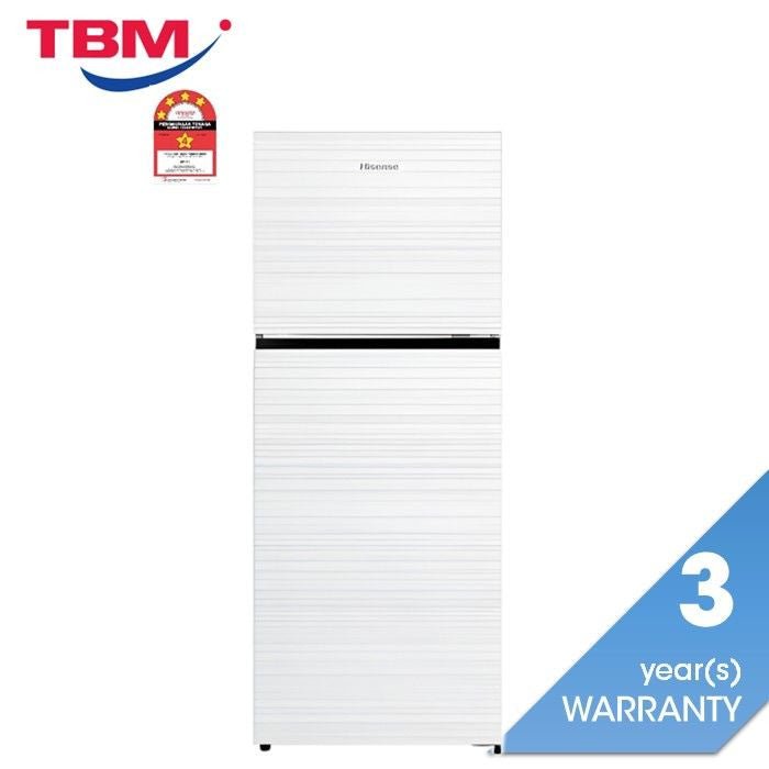 Hisense RT549N4AWU2 2 Doors Fridge 500L Inverter White Glass | TBM Online