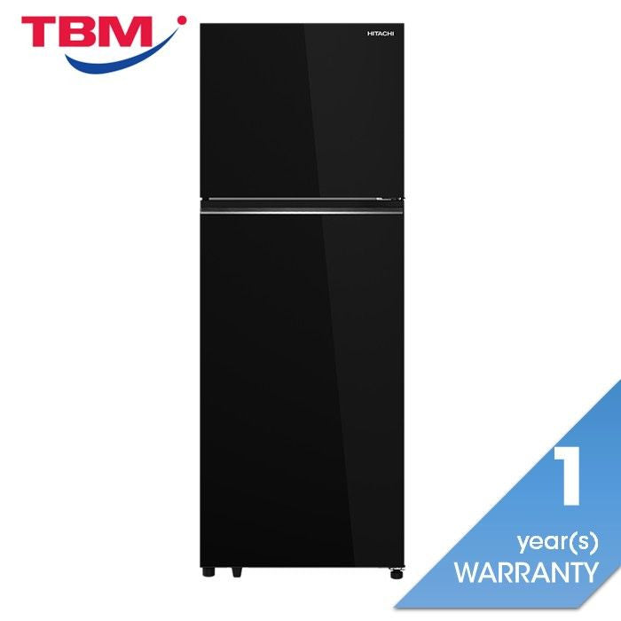 Hitachi HRTN6443SGBKMY 2 Doors Fridge G443L Inverter Compressor Glass Door | TBM Online
