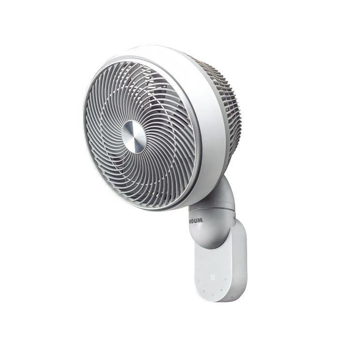 Houm C12W-DC WHITE DC Wall Fan 12" With 8 Speed DC Motor White | TBM Online
