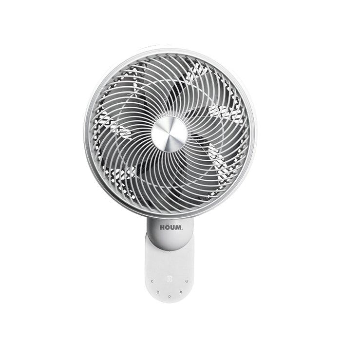 Houm C12W-DC WHITE DC Wall Fan 12" With 8 Speed DC Motor White | TBM Online