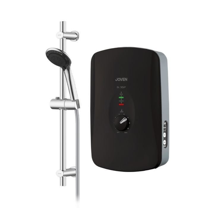 Joven SL30 IP BLACK Home Shower With DC Pump Black TBM – TBM Online