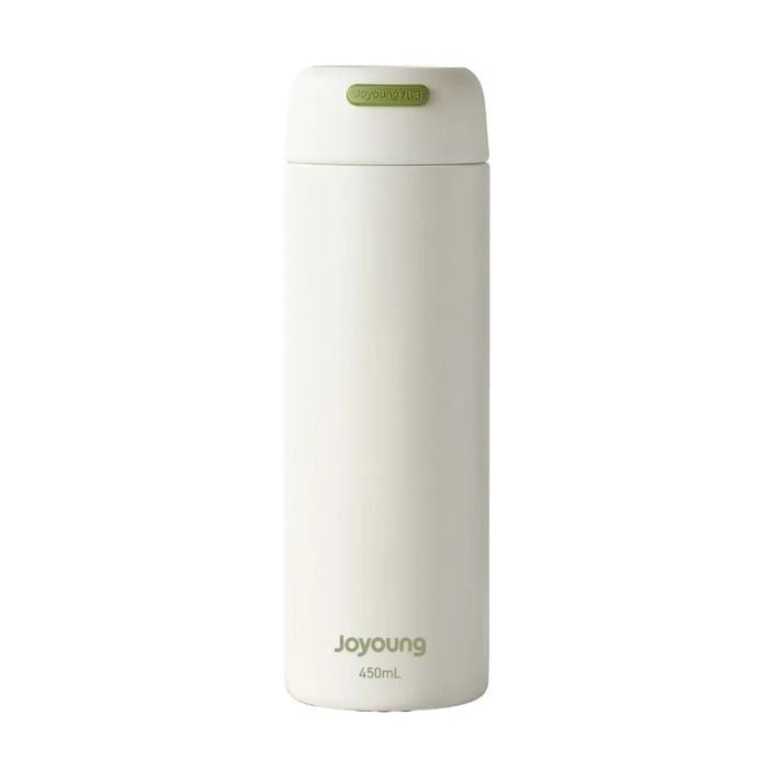 JoYoung JVC - 45V91(W) Minimalist 304 Stainless Steel Vacuum Bottle 450ml White | TBM Online