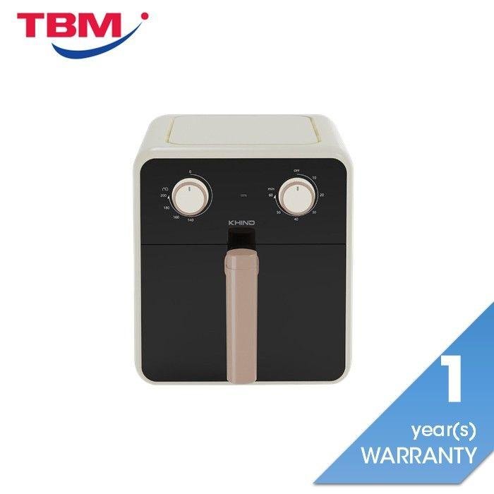 Khind ARF35C 3.5L Air Fryer Dual Knob Controls | TBM Online