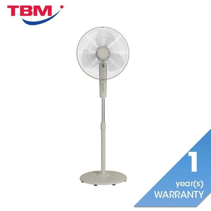 Khind SF1682SF(LB) AD Stand Fan 16" With 3 Speed Setting Light Brown | TBM Online