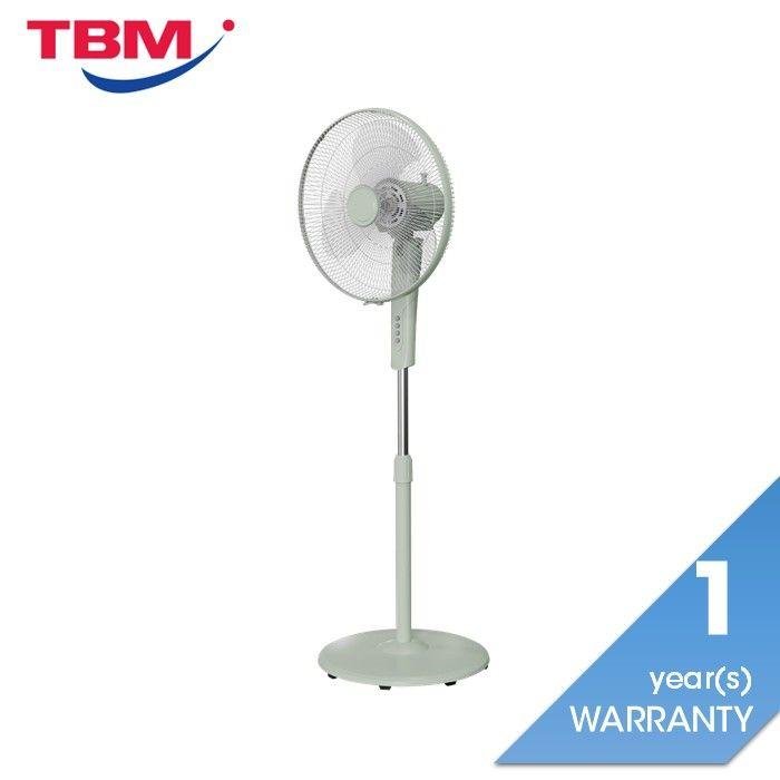 Khind SF1682SF(LG) AD Stand Fan 16" With 3 Speed Setting Light Green | TBM Online
