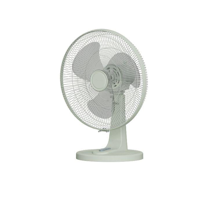Khind TF1601AC(LG) AC Table Fan 16" Built-In Safety Thermal Fuse Light Green | TBM Online