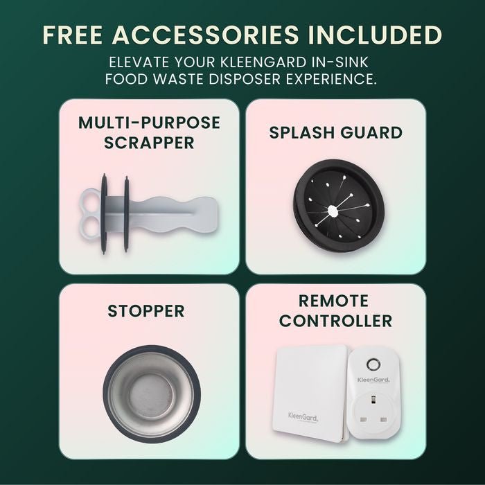 KleenGard SD1250 Food Waste Disposer Premium | TBM Online