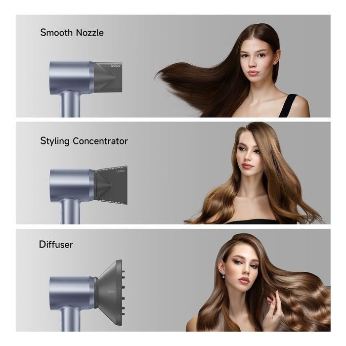 Laifen SLF - SPECIAL(MB) Hair Dryer Swift Special High Speed 3 Noozles Matte Black | TBM Online
