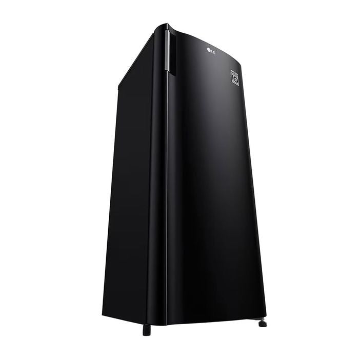 LG GN - 304SHBR Vertical Upright Freezer G171L With Smart Inverter Compressor Matte Black | TBM Online