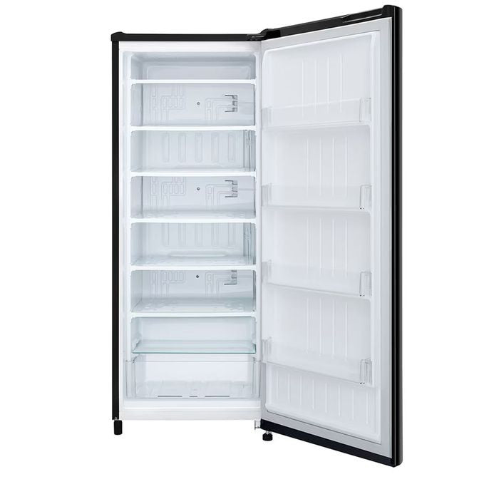 LG GN - 304SHBR Vertical Upright Freezer G171L With Smart Inverter Compressor Matte Black | TBM Online