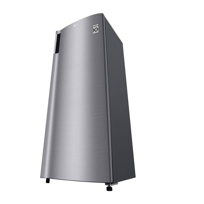 LG GN - 304SLBR Vertical Freezer 165L Smart Inverter Platinum Silver | TBM Online