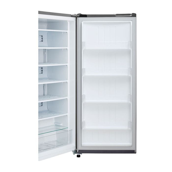 LG GN - 304SLBR Vertical Freezer 165L Smart Inverter Platinum Silver | TBM Online