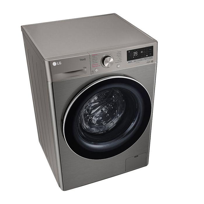 LG FV1412S3P Front Load Washer 12.0kg Turbowash 360 Tempered Glass Door | TBM Online