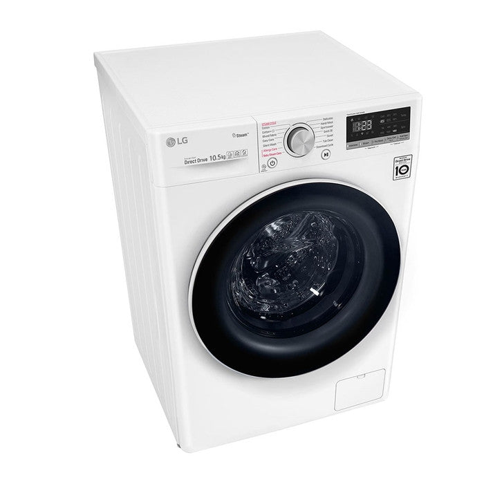 LG FV1450S4W Front Load Washer With AI Direct Drive 10.5KG | TBM Online
