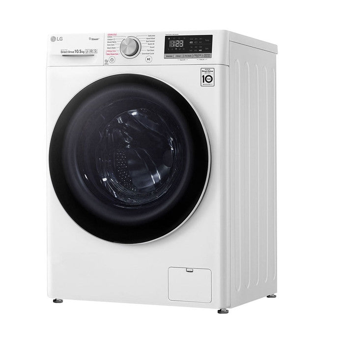 LG FV1450S4W Front Load Washer With AI Direct Drive 10.5KG | TBM Online