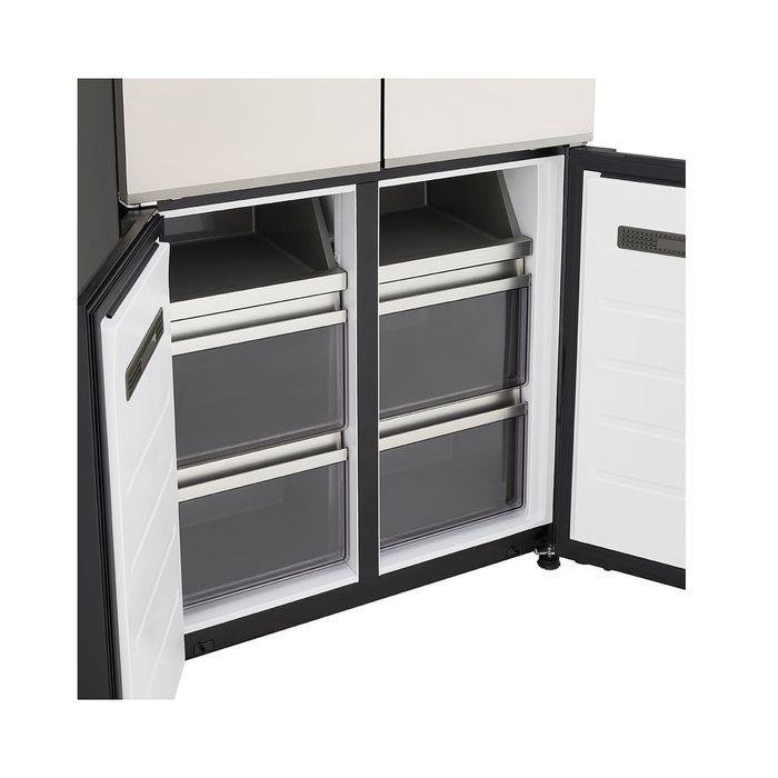 LG GCFB50FPGAM 4 Door Fridge 512L Beige Glass | TBM Online