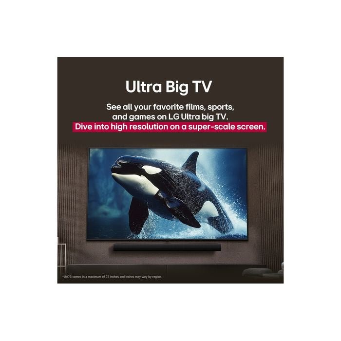 LG 55UA7350PSB 55" 4K UHD GEN8 Super Upscaling AI Sound PRO Smart TV | TBM Online