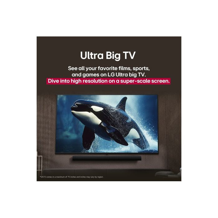 LG 55UA7350PSB 55" 4K UHD GEN8 Super Upscaling AI Sound PRO Smart TV | TBM Online