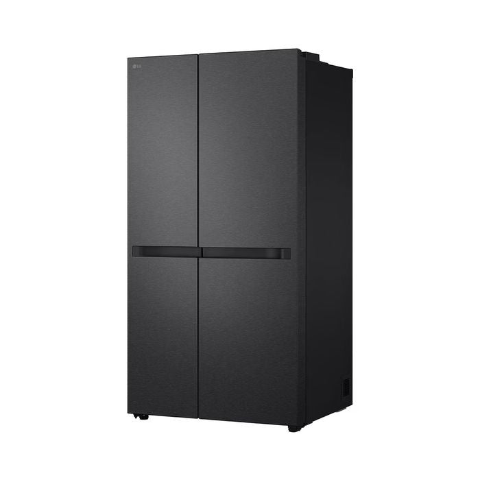 LG GC - B257KQJW Side By Side Fridge Smart Inverter Compressor, Smart Diagnosis 654L Matt Black | TBM Online