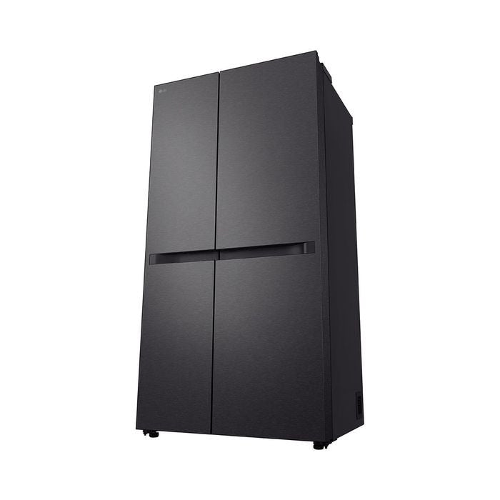 LG GC - B257KQJW Side By Side Fridge Smart Inverter Compressor, Smart Diagnosis 654L Matt Black | TBM Online