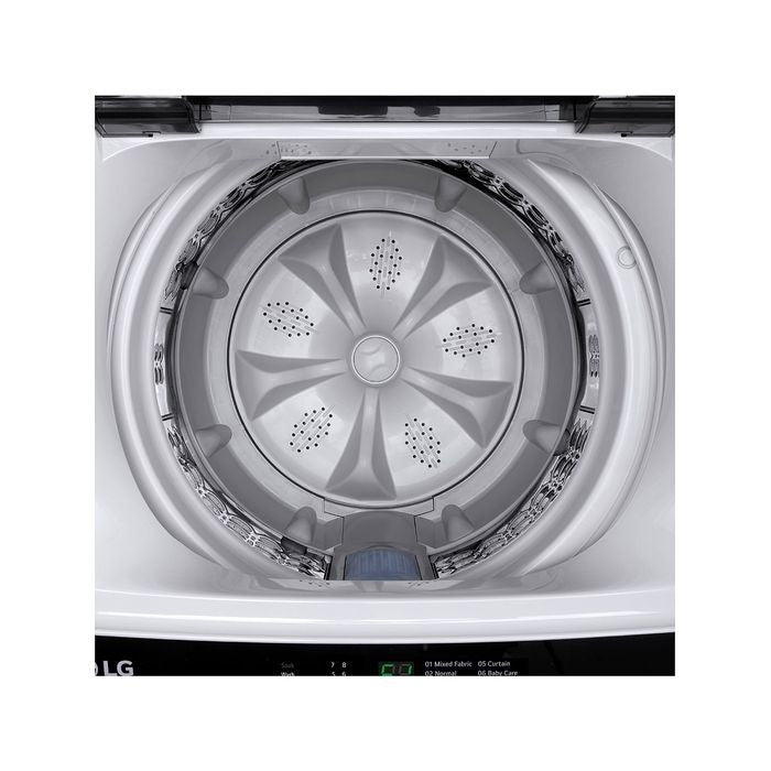 LG T2109NT1G1 Top Load Washer 9.0kg Non - Inverter Tempered Glass Lid | TBM Online