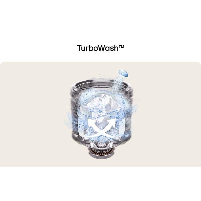 LG TX2516DT5O 16kg Top Load Washing Machine with Intelligent Fabric Care | TBM Online