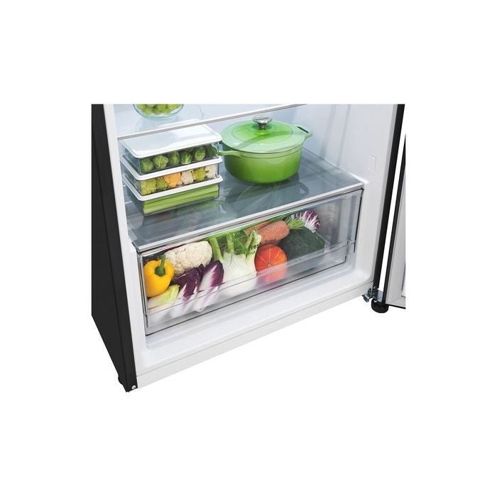 LG GN - B372PQBK 2 Doors Fridge Top Freezer 375L | TBM Online