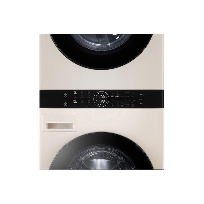 LG WT1410NHEE 14.0kg Objet Washtower Washer 10.0kg Dryer Beige | TBM Online