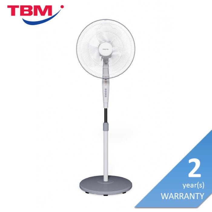 Mistral MSF1629WV2 GREY Stand Fan 16" Grey | TBM Online