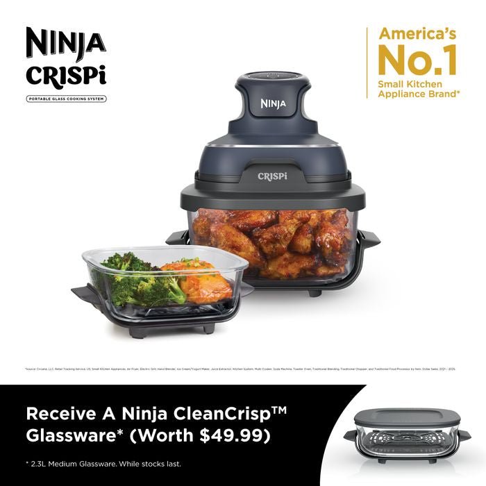 Ninja FN101SMGY Air Fryer Crispi Cyberspace | TBM Online