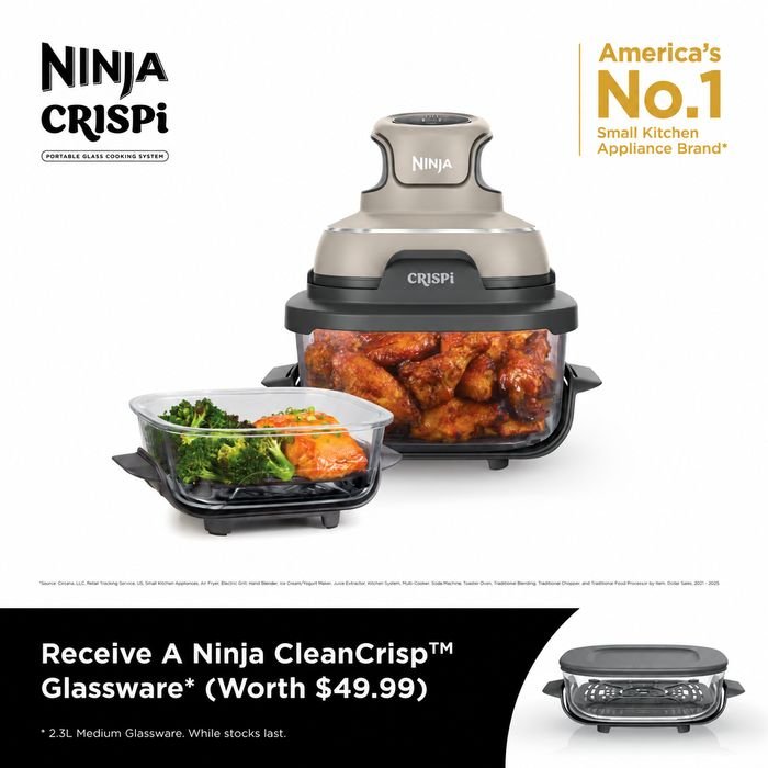 Ninja FN101SMST Air Fryer Crispi Stone | TBM Online