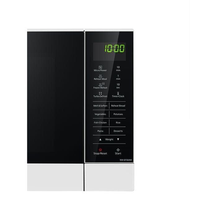 Panasonic NN - SF564W Microwave Oven G27L Inverter Solo Flat | TBM Online