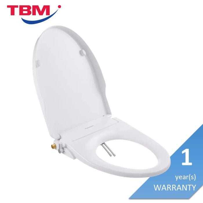 Panasonic DL-AR15DWM Manual Bidet Soft Close D Shape | TBM – TBM