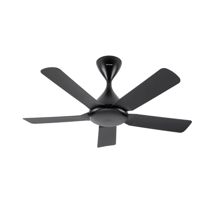 Panasonic F - M96JHVBKH Ceiling Fan 38 Inch 5 Blade Bayu JR DC Motor Black | TBM Online