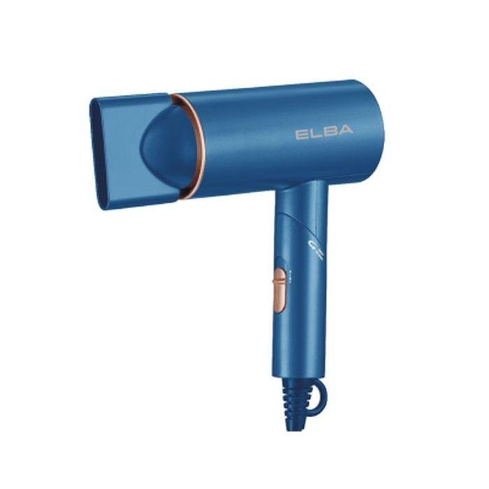 Elba EHD-S1431TR(BL) Fordable Hair Dryer 1400W Ionic Function Blue | TBM Online