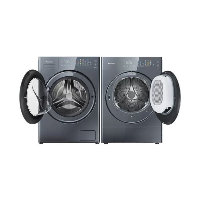 Panasonic NH - XV21X1AMY Heat Pump Dryer 10.5kg With 3 Inverter Motors Mirror Navy | TBM Online