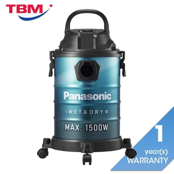 Panasonic MC-YW603AV47 Wet & Dry Tank Vacuum Cleaner 1500W 21L | TBM Online