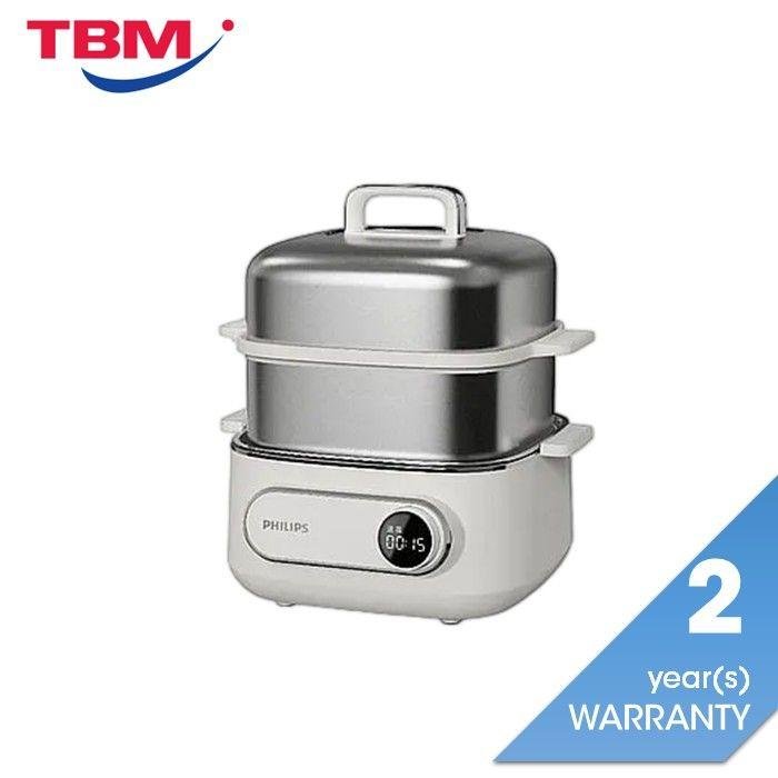 Philips HD3300/20 3000 Series Electric Steamer 2-in-1 Steamer & Hot Pot | TBM Online