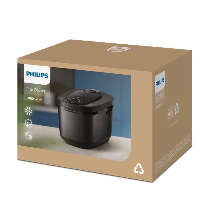 Philips HD4814/31 Digital Rice Cooker 5000 Series 1.8L | TBM Online
