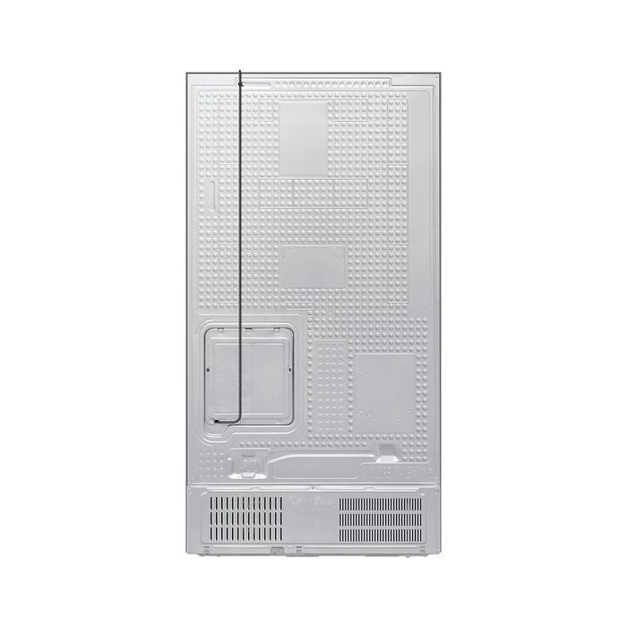 Samsung RS80F65MNWME Side By Side Fridge 646L Auto Open Door White Glass | TBM Online