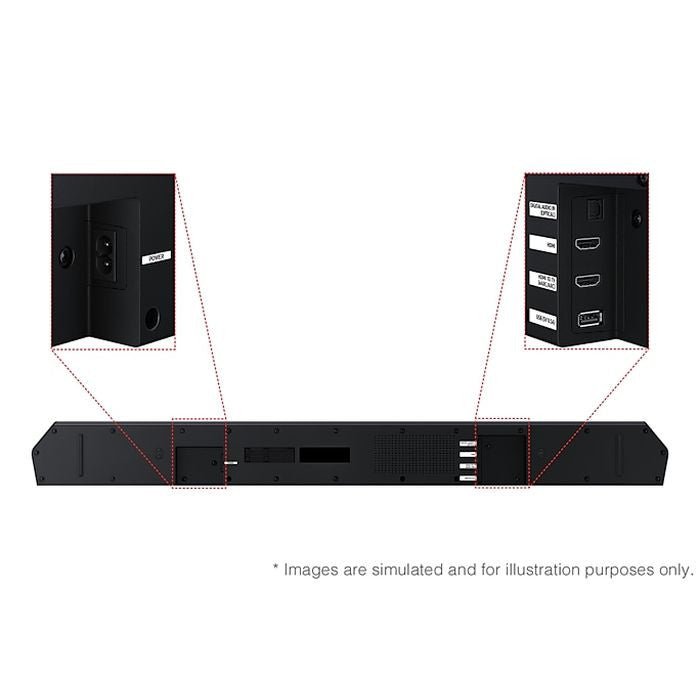 Samsung HW - Q600F/XM Soundbar Q Series 3.1.2 Channel | TBM Online