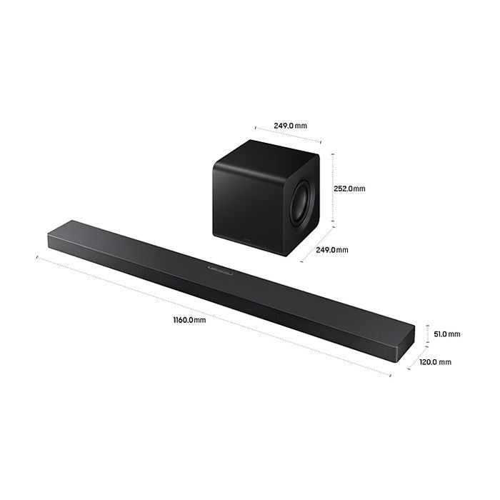 Samsung HW-QS700F/XM Soundbar Q Series 3.1.2 Channel | TBM Online