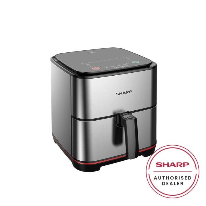 Sharp KFAF70MST Air Fryer 7.0L With Touch Control Stainless | TBM Online