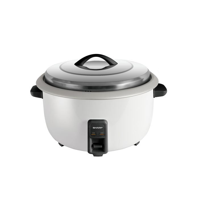 Sharp KSH1008CWH Conventional Rice Cooker Non Stick Inner Pot Auto Keep Warm Stainless Steel Lid 10.0L | TBM Online