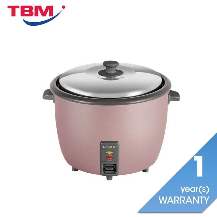 Sharp KSH288SPK Conventional Rice Cooker Non Stick Inner Pot Auto Keep Warm Stainless Steel Lid 2.8L | TBM Online